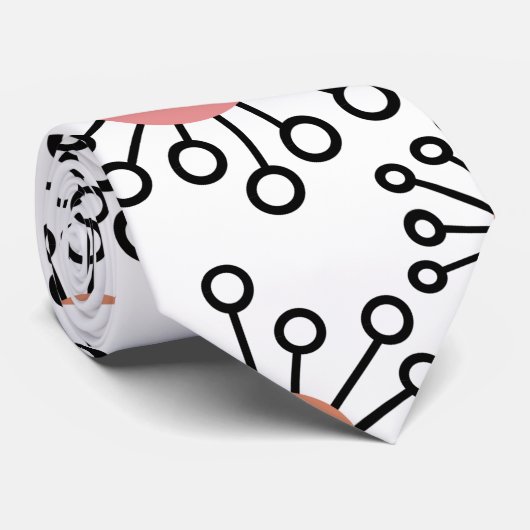 MCM花 ネクタイ (ロール)