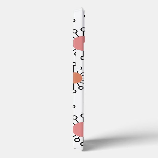 MCM花 Case-Mate iPhoneケース (裏面 / 右)