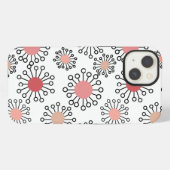 MCM フラワー  iPhoneケース (裏面横)