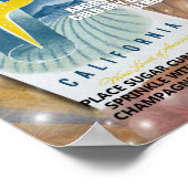 MCM CHAMPAGNE COCKTAIL RECIPE vers 2 ポスター (角)