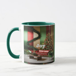 MCM Christmas Joy Green Combo Mug マグカップ