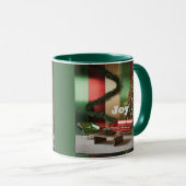 MCM Christmas Joy Green Combo Mug マグカップ (正面右)