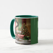 MCM Christmas Joy Green Combo Mug マグカップ (正面左)