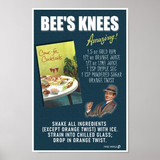 MCM COCKTAIL RECIPE  ポスター (正面)