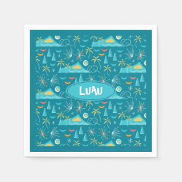 MCM Diamond Head Fireworks Party スタンダードカクテルナプキン