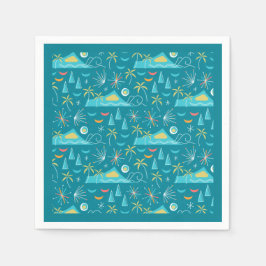 MCM Diamond Head Fireworks Party スタンダードカクテルナプキン