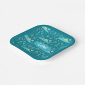 MCM Diamond Head Fireworks Party ペーパープレート (傾斜あり)