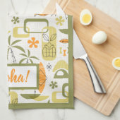 MCM Hawaiian Village キッチンタオル (四つ折り)