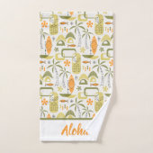 MCM Hawaiian Village バスタオルセット (ハンドタオル)