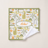 MCM Hawaiian Village バスタオルセット (ウォッシュタオル)