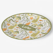 MCM Hawaiian Village ペーパープレート (アングル)