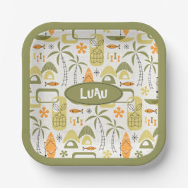 MCM Hawaiian Village ペーパープレート