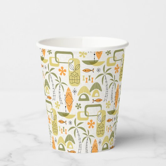 MCM Hawaiian Village 紙コップ (左)