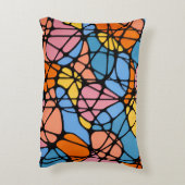 MCM Sister Butterfly Throw Pillow アクセントクッション (裏面(縦))