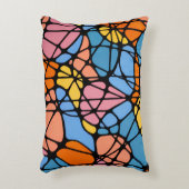 MCM Sister Butterfly Throw Pillow アクセントクッション (正面(垂直))