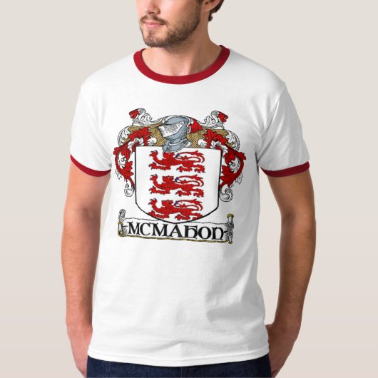 McMahonの紋章付き外衣 Tシャツ (正面)