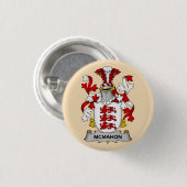 McMahon Family Coat of Arms Button  缶バッジ (正面&裏面)