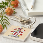 McMahon Family Coat of Arms Keychain キーホルダー (正面右)