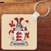 McMahon Family Coat of Arms Keychain キーホルダー (裏面)