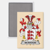 McMahon Family Coat of Arms Magnet  マグネット (正面/裏面)