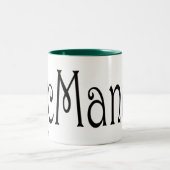 McManusのケルト族のドラゴンのマグ ツートーンマグカップ (中央)