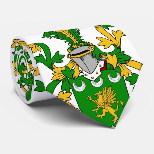 McManusの家紋 ネクタイ (ロール)