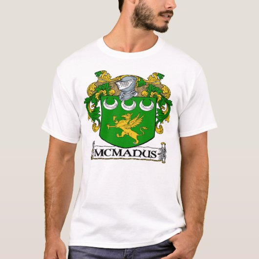 McManusの紋章付き外衣 Tシャツ (正面)