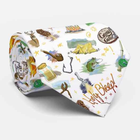 McManus屋外背景 ネクタイ (ロール)