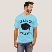 MCMLXXVII クラス記念のカスタマイズTシャツ Tシャツ (正面フル)