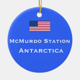 McMurdoの場所のクリスマスのオーナメント セラミックオーナメント