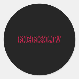 Mcmxiv 1944年Ro数字誕生年 ラウンドシール