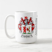 McNulty、起源、意味および頂上 コーヒーマグカップ (左)