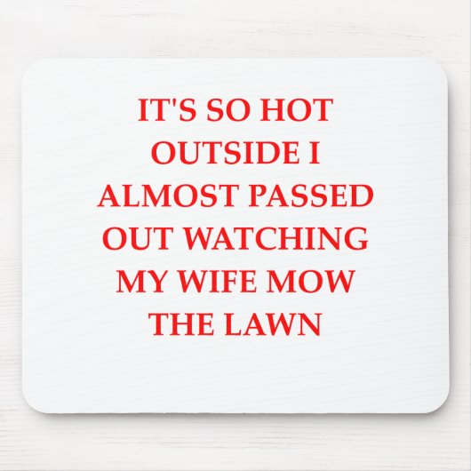 MCPの冗談 マウスパッド (正面)