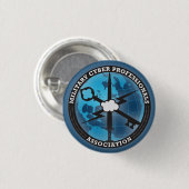 MCPAの青ボタン 缶バッジ (正面&裏面)