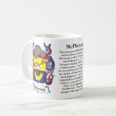 McPherson、歴史、意味および頂上 コーヒーマグカップ (正面左)