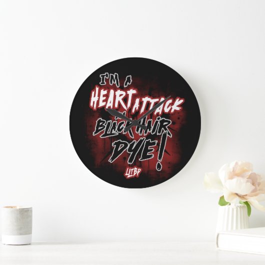 MCR HeartAttack ラージ壁時計 (ホーム)