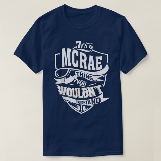 MCRAEの贈り物だ Tシャツ (デザイン正面)