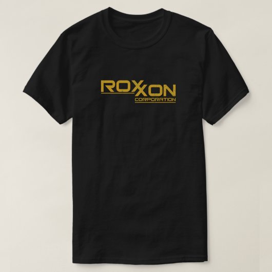 MCUによるRoxon Corporationインスパイアロゴクラシックロ Tシャツ (デザイン正面)