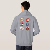 MCUフード付きスウェットシャツ – メンズ パーカ (裏面フル)