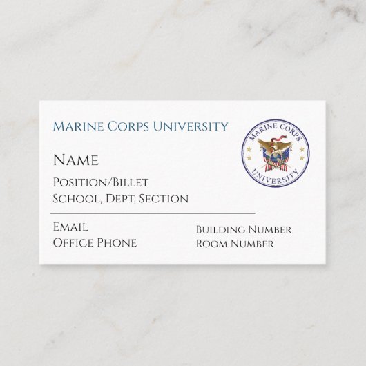 MCU名刺 名刺 (正面)