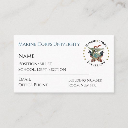 MCU名刺 名刺 (正面)