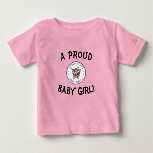 MCU Baby Girl shirt ベビーTシャツ (正面)