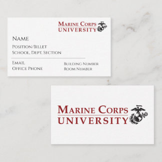 MCU Business Cards 名刺