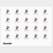 MCU Stickers ラウンドシール (シート)