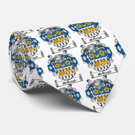 McVeaghの家紋 ネクタイ (ロール)
