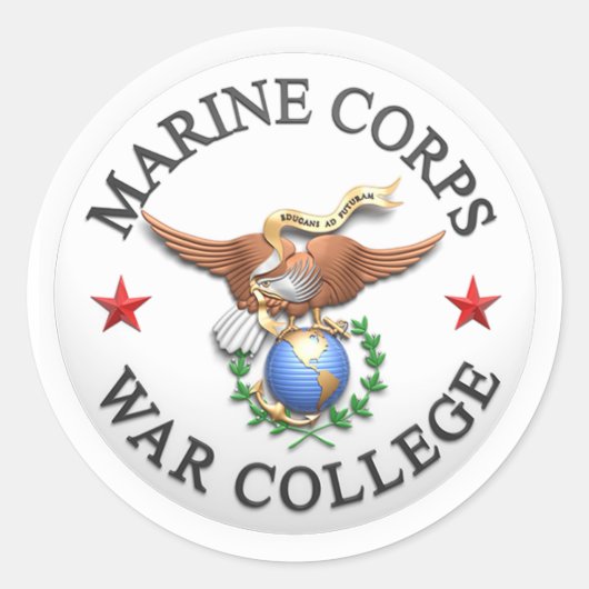 MCWARスタンプ ラウンドシール (正面)