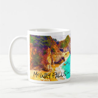 McWAY FALLS ~ BIG SUR CA マグカップ