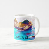 McWAY FALLS ~ BIG SUR  CA Mug コーヒーマグカップ (正面右)