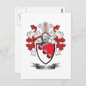 McWilliamsの家紋の紋章付き外衣 ポストカード (正面/裏面)