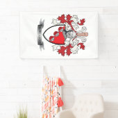 McWilliamsの家紋の紋章付き外衣 横断幕 (インサイチュ)